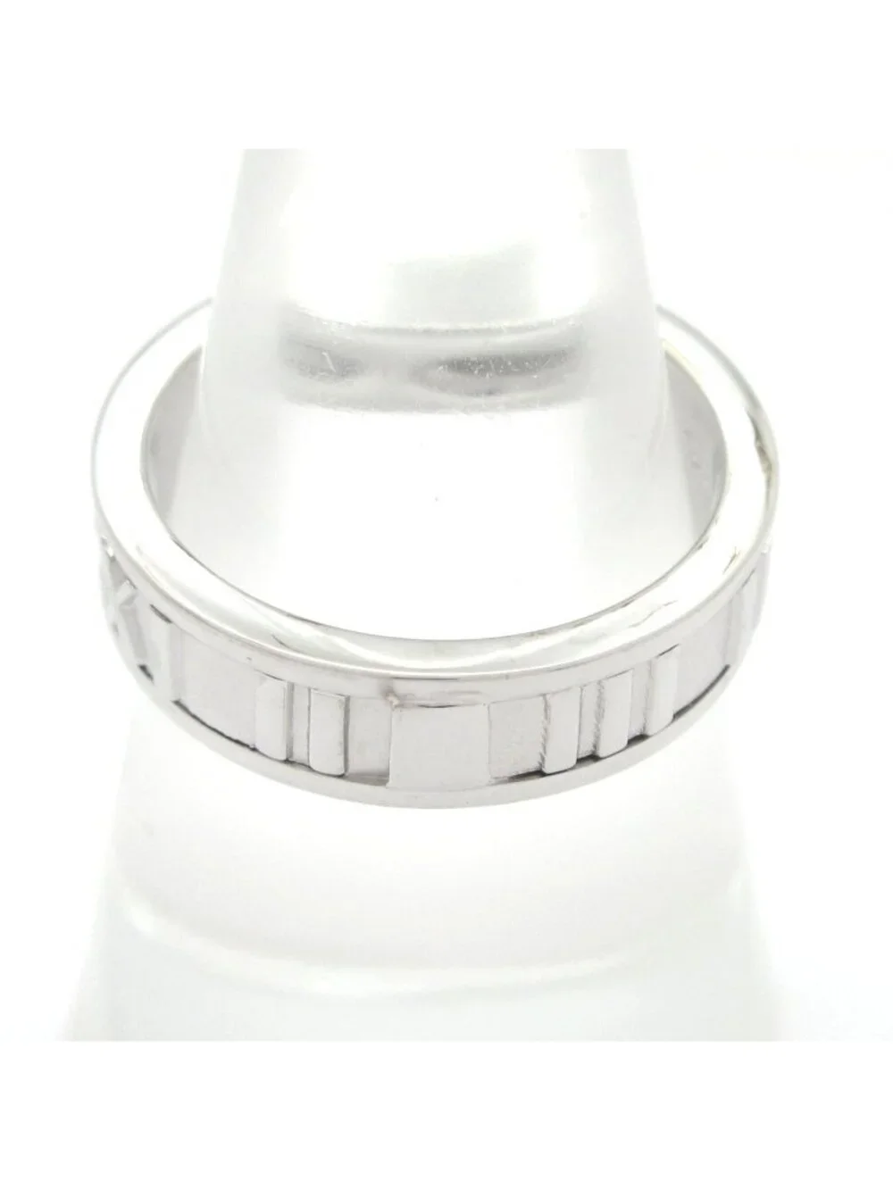 Tiffany & Co Ring Atlas 18k White Gold Diamond